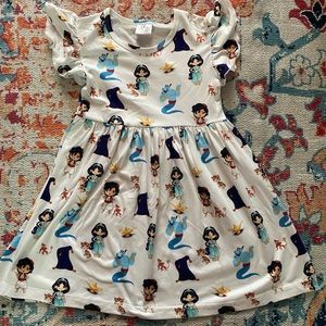 Aladdin toddler dress